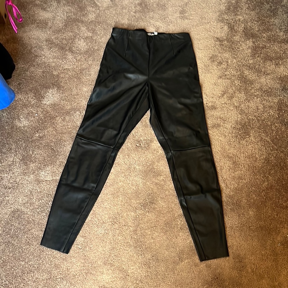Faux Leather Pants - Picture 1 of 4